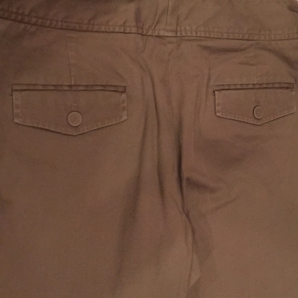 Talbots wide leg cuffed pants - Picture 4 of 6